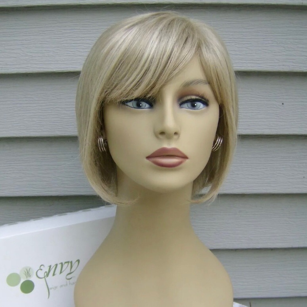 Envy lace front monofilament blonde wig